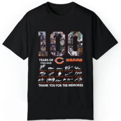 100 Years Of 1920 2020 Chicago Bears T-shirt 5 100 Years Of 1920 2020 Chicago Bears T shirt