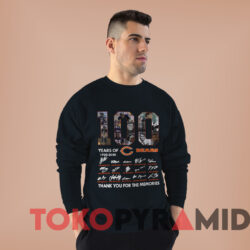 100 Years Of 1920 2020 Chicago Bears T-shirt 2 100 Years Of 1920 2020 Chicago Bears T shirt Black Sweatshirt