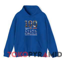 100 Years Of 1920 2020 Chicago Bears T-shirt 3 100 Years Of 1920 2020 Chicago Bears T shirt Blue Hoodie