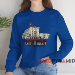1932-1993 The Last Hurrah Cleveland Stadium Shirt 4 1932 1993 The Last Hurrah Cleveland Stadium Shirt Blue Sweatshirt