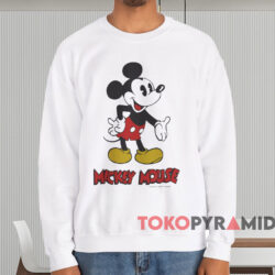 1970s Walt Disney World Mickey Mouse T-shirt 3 1970s Walt Disney World Mickey Mouse T shirt White Sweatshirt