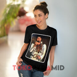 1975 Elvis Presley In Concert Shirt 2 1975 Elvis Presley In Concert Black T shirt