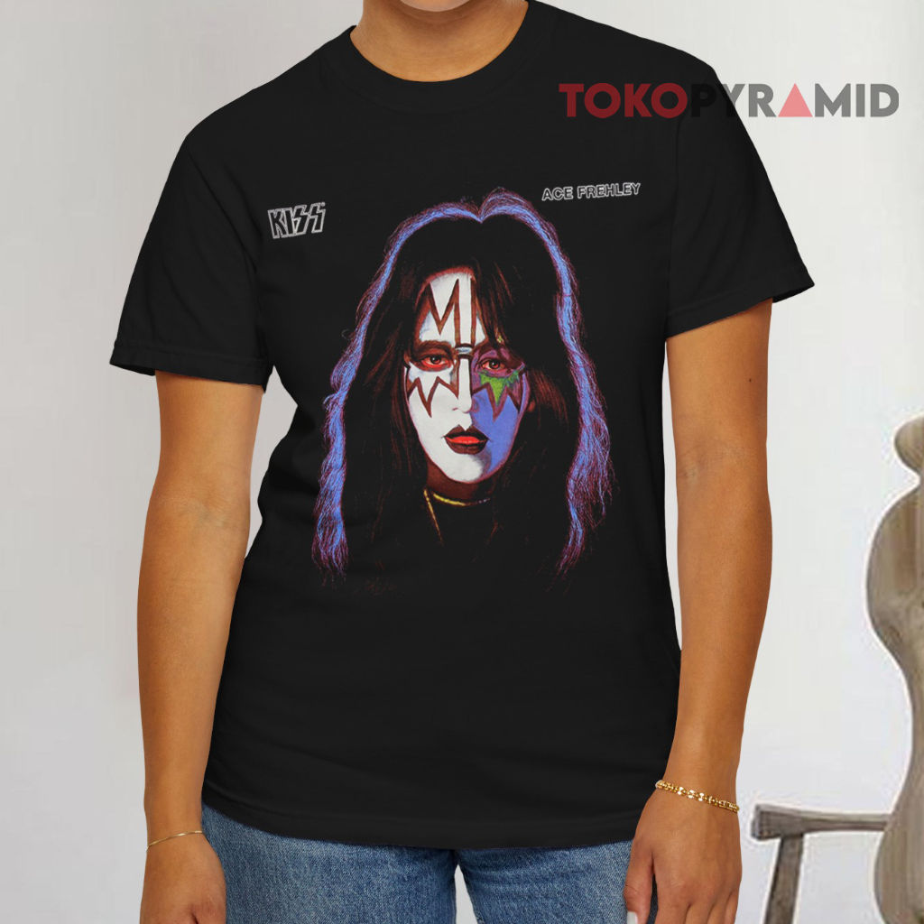 1978 Ace Frehley Black T shirt 1978 Ace Frehley Black T shirt