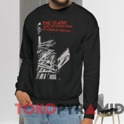 1979 The Clash Give Em Enough Rope Tour T-shirt 2 1979 The Clash Give Em Enough Rope Tour T shirt Black Sweatshirt