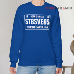 1980 Born & Raised St8svegs North Carolina Sweatshirt