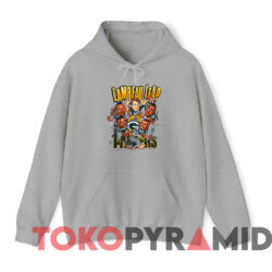 1980 Green Bay Packers Lambeau Leap Caricature T-shirt 2 1980 Green Bay Packers Lambeau Leap Caricature T shirt Grey Hoodie