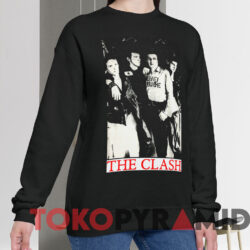 1980 The Clash Band T-shirt 3 1980 The Clash Band T shirt Black Sweatshirt