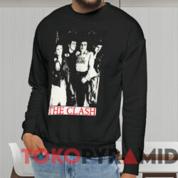 1980 The Clash Band T-shirt 2 1980 The Clash Band T shirt Black Sweatshirt
