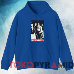 1980 The Clash Band T-shirt 4 1980 The Clash Band T shirt Blue Hoodie