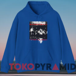1980 The Clash Sandinista Tour T-shirt 4 1980 The Clash Sandinista Tour T shirt Blue Hoodie