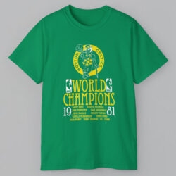 1981 Boston Celtics World Champions T shirt