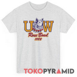 1982 UW Washington Huskies Rose Bowl Shirt