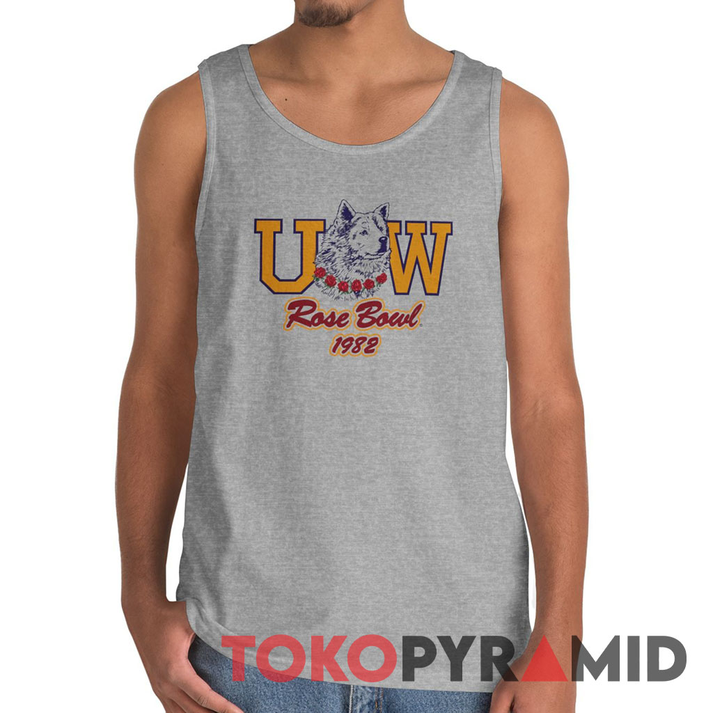 1982 UW Washington Huskies Rose Bowl Tank Top 1982 UW Washington Huskies Rose Bowl Tank Top