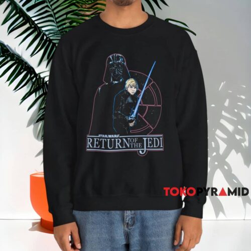 1983 Star Wars Return Of The Jedi Shirt Black Sweatshirt 1983 Star Wars Return Of The Jedi Shirt Black Sweatshirt