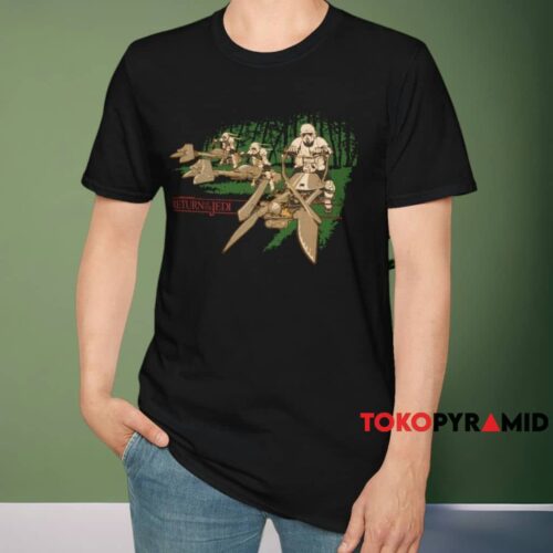 1983 Star Wars Return Of The Jedi Shirt Black T shirt 1983 Star Wars Return Of The Jedi Shirt Black T shirt