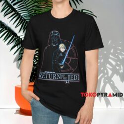 1983 Star Wars Return Of The Jedi Shirt Black T shirt