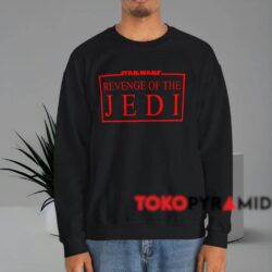 1983 Star Wars Revenge Of The Jedi Shirt Black Sweatshirt
