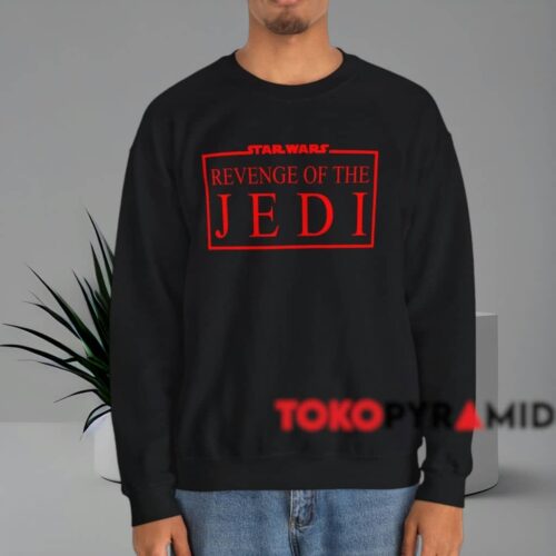 1983 Star Wars Revenge Of The Jedi Shirt Black Sweatshirt