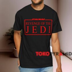 1983 Star Wars Revenge Of The Jedi Shirt Black T shirt