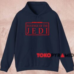 1983 Star Wars Revenge Of The Jedi Shirt Navy Hoodie