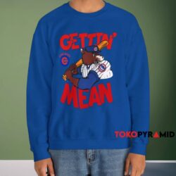 1984 Chicago Cubs Gettin' Mean Shirt 4 1984 Chicago Cubs Gettin' Mean Shirt Blue Sweatshirt