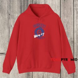 1984 Chicago Cubs We're 1 Shirt 2 1984 Chicago Cubs We're 1 Shirt Red Hoodie