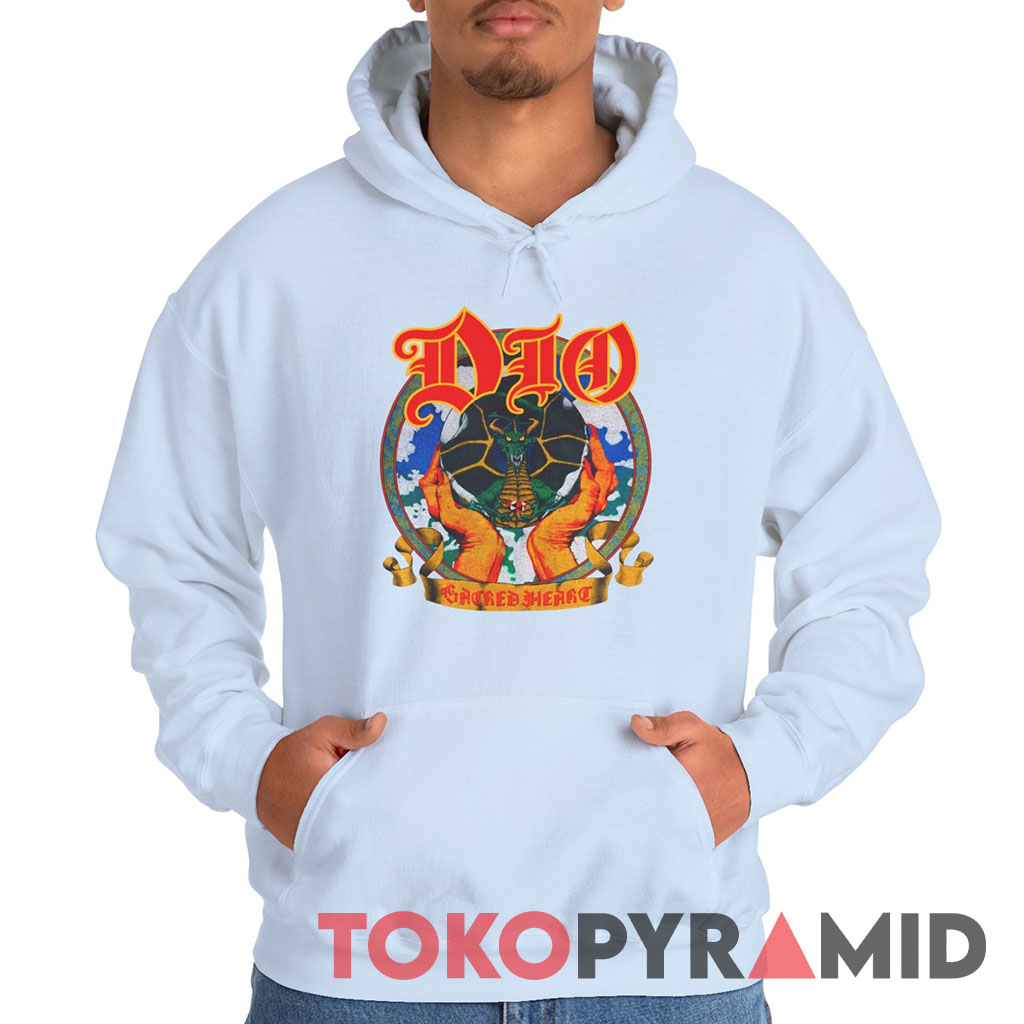 1985 Dio Sacred Heart Hoodie 1985 Dio Sacred Heart Hoodie