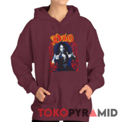 1985 Dio Sacred Heart Tour Shirt 2-Sided 2 1985 Dio Sacred Heart Tour Hoodie