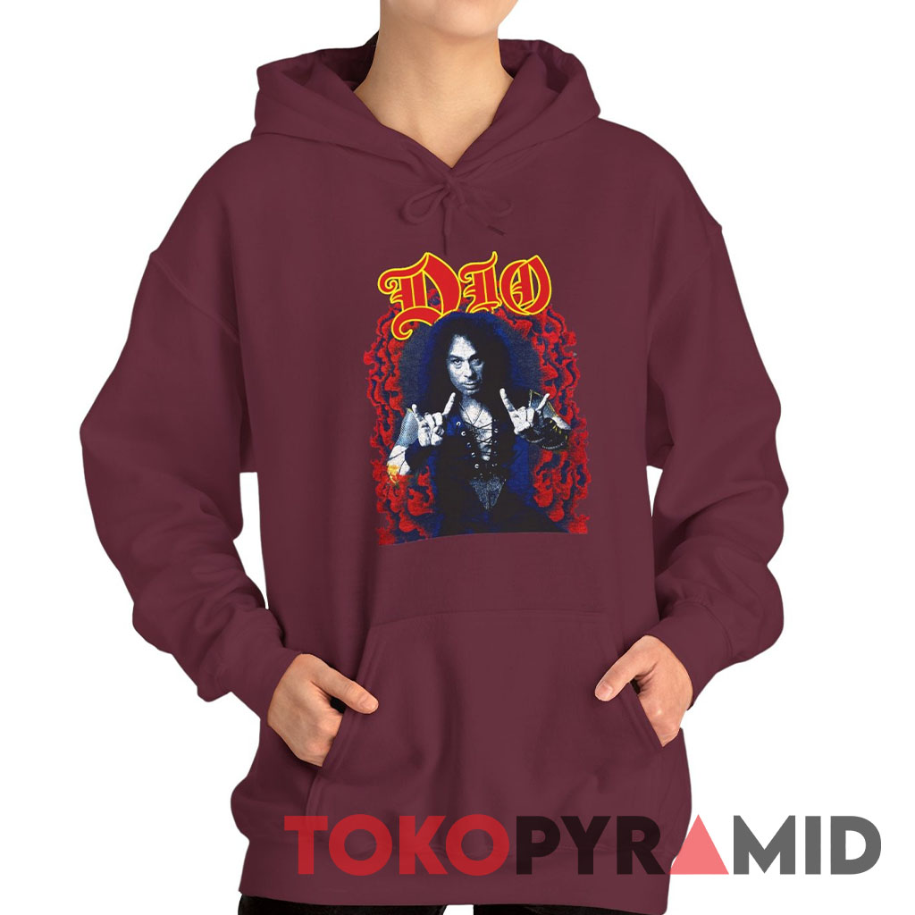 1985 Dio Sacred Heart Tour Hoodie 1985 Dio Sacred Heart Tour Hoodie