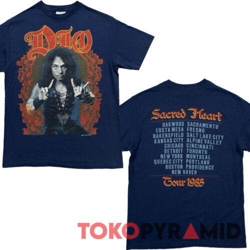 1985 Dio Sacred Heart Tour Shirt 1985 Dio Sacred Heart Tour Shirt