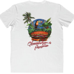 1985 Jimmy Buffett Cheeseburger In Paradise Caribbean Soul Double Sided T-shirt 6 1985 Jimmy Buffett Cheeseburger In Paradise Caribbean Soul T shirt Back