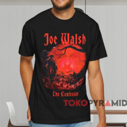 1985 Joe Walsh The Confessor Tour Shirt 2 1985 Joe Walsh The Confessor Tour Shirt Black T shirt