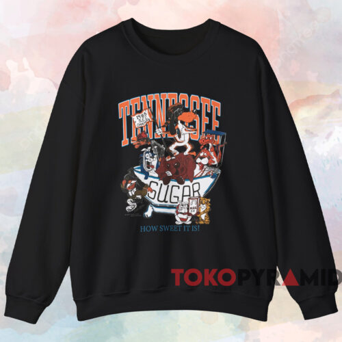 1985 Sugar Bowl Tennessee Volunteers Shirt Black Sweatshirt 1985 Sugar Bowl Tennessee Volunteers Shirt Black Sweatshirt