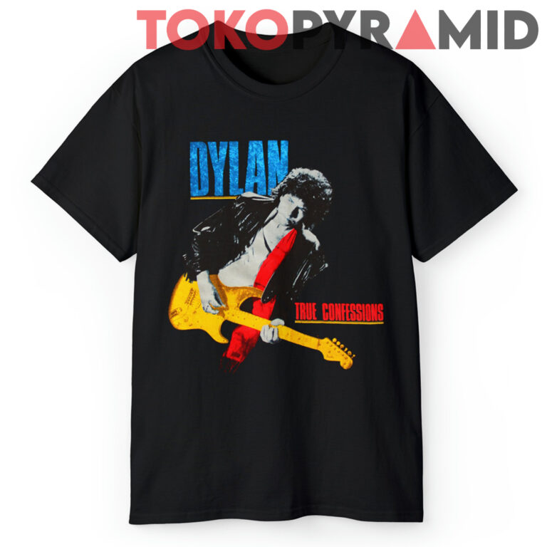 トップス 80s Bob Dylan Tom Petty true confessions S Vintage 1986 Bob Dylan / Tom Petty True Confessions Tour T