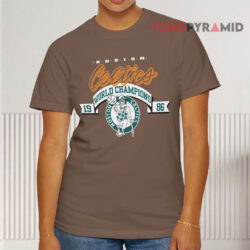 1986 Boston Celtics World Champions Shirt
