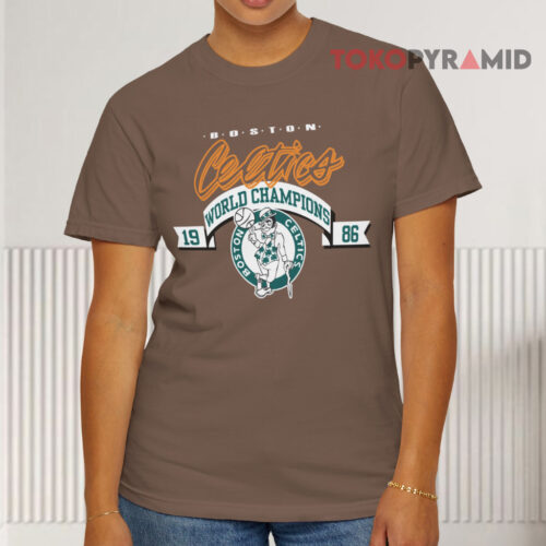 1986 Boston Celtics World Champions Shirt