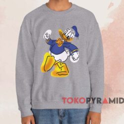 1986 Goofy Disney Donald Duck T-shirt 3 1986 Goofy Disney Donald Duck T shirt Grey Sweatshirt