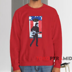 1986 U2 Bono The Joshua Tree Tour T-shirt 3 1986 U2 Bono The Joshua Tree Tour T shirt Red Sweatshirt