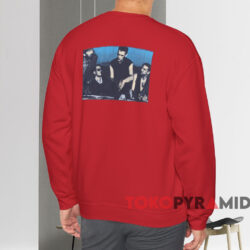 1986 U2 Bono The Joshua Tree Tour T-shirt 4 1986 U2 Bono The Joshua Tree Tour T shirt Red Sweatshirt