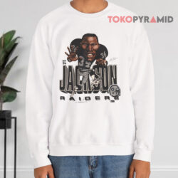 1987 Bo Jackson Raiders Caricature Sweatshirt