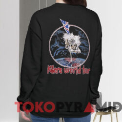 1987 Iron Maiden Killers World Tour T shirt Black Sweatshirt