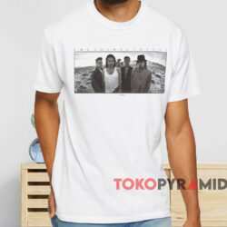 1987 U2 The Joshua Tree T shirt White T shirt