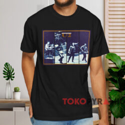 1987 U2 The Joshua Tree Tour T shirt Black T shirt