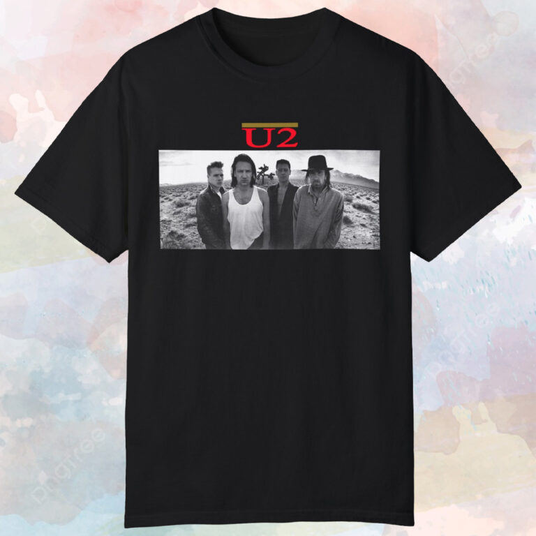 【80's】 U2 JOSHUATREE USA TOUR 87's Tee Vintage U2 Joshua Tree Live 80s Rock 2 Sided Tour Original