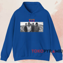1987 U2 The Joshua Tree Tour T-shirt 2 1987 U2 The Joshua Tree Tour T shirt Blue Hoodie