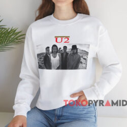1987 U2 The Joshua Tree Tour T-shirt 4 1987 U2 The Joshua Tree Tour T shirt White Sweatshirt