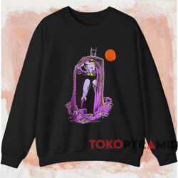 1988 Batman Dc Comics Graphic T shirt Black Sweatshirt