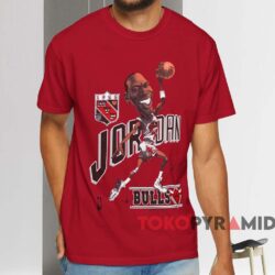 1988 Chicago Bulls Mvp Michael Jordan T shirt Red T shirt