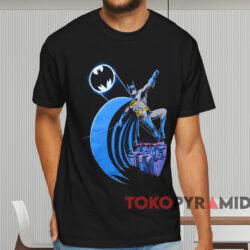 1988 Dc Comics Batman Skyline T shirt Black T shirt