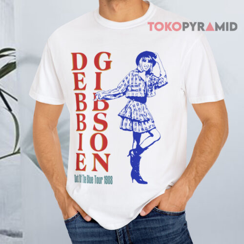 1988 Debbie Gibson Out Of The Blue Tour White T shirt 1988 Debbie Gibson Out Of The Blue Tour White T shirt